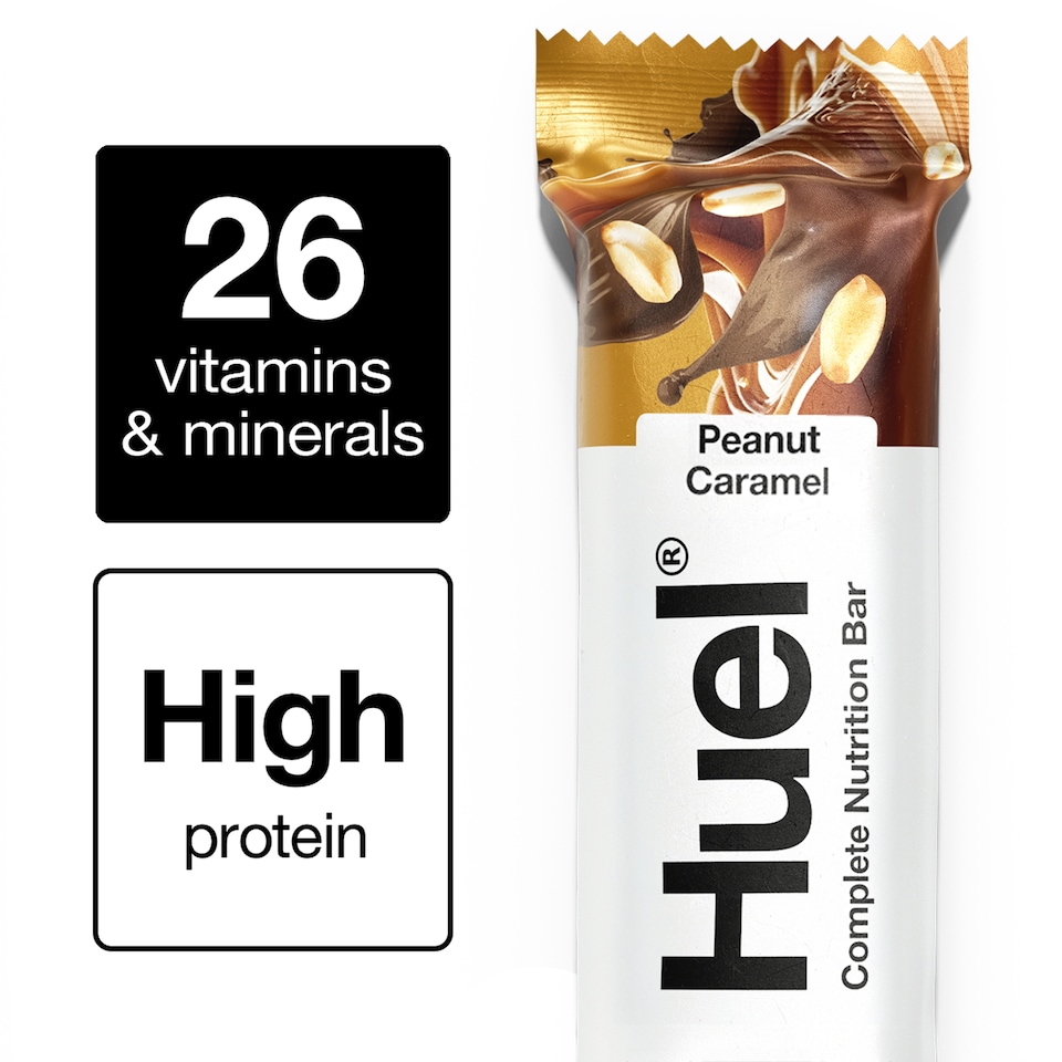 Huel Peanut Caramel Complete Nutrition Bar 55g