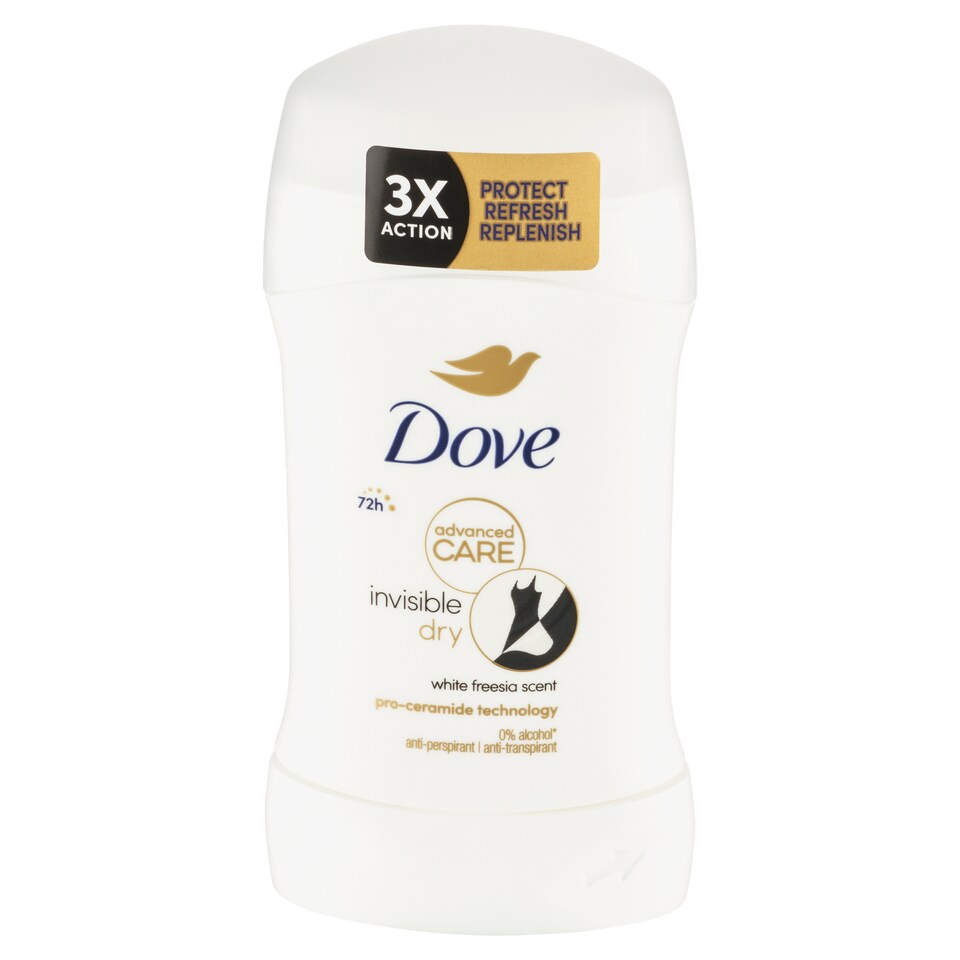 obrázok 1 z Dove Advanced Care Invisible Dry Tuhý Antiperspirant 50 ml