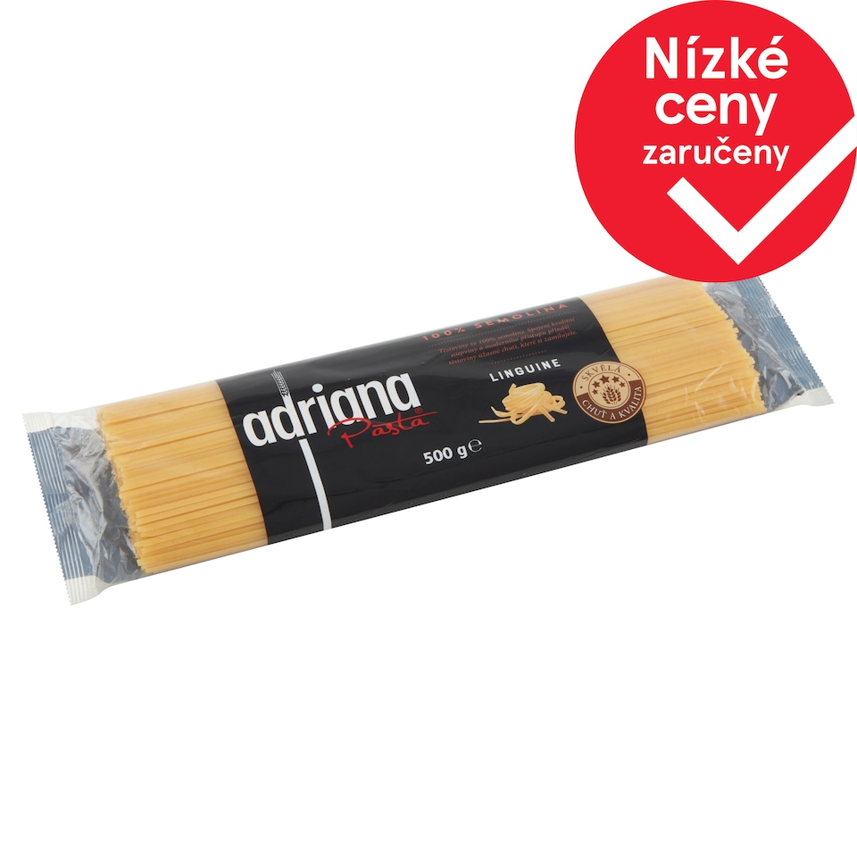 Adriana Pasta Linguine těstoviny semolinové sušené 500g