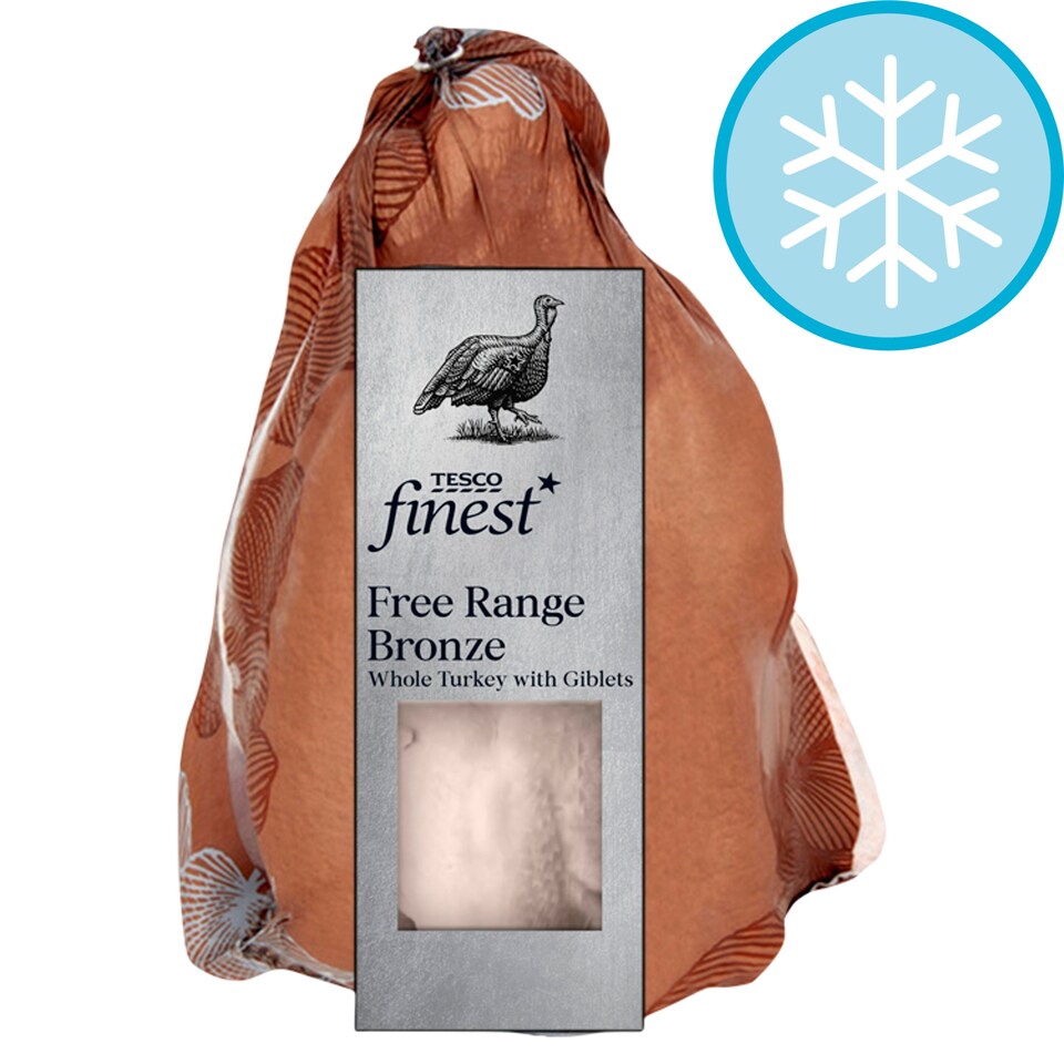 Tesco Finest Free Range Bronze Turkey 3.2-4.8Kg