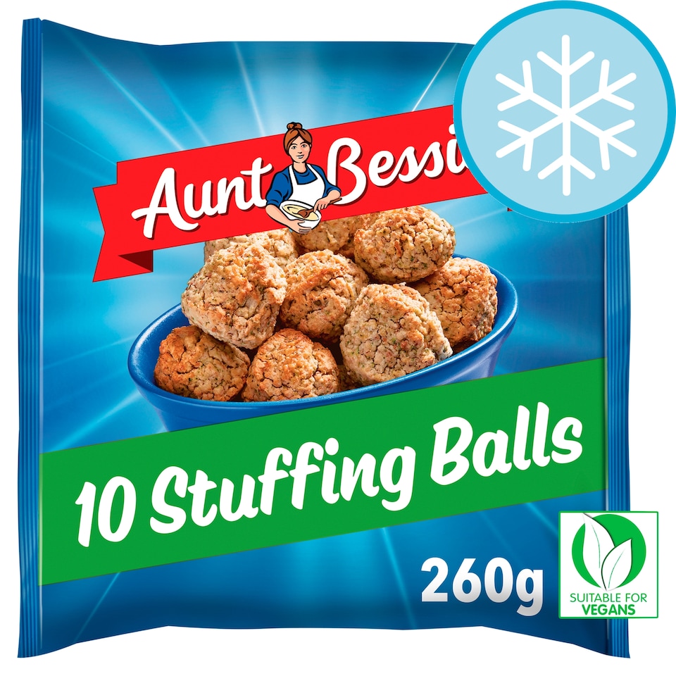 image 1 of Aunt Bessie’s 10 Sage and Onion Stuffing Balls 260g