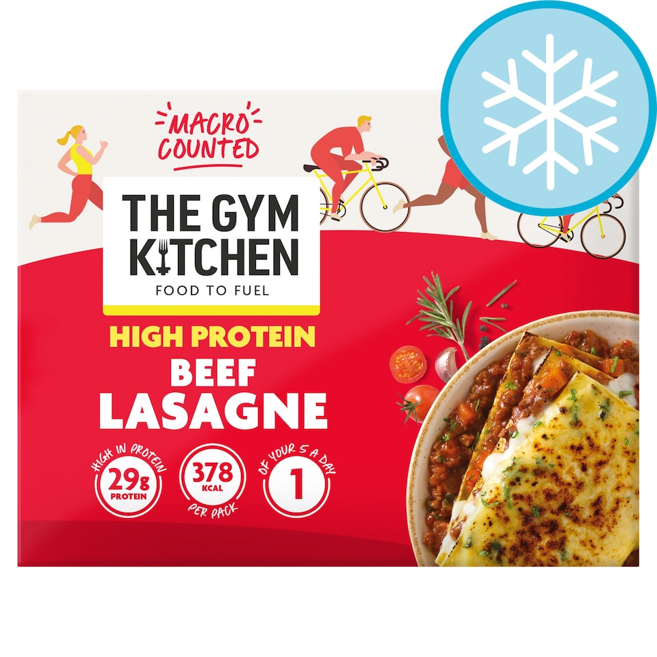 image 1 of The Gym Kitchen Beef Lasagne 400G