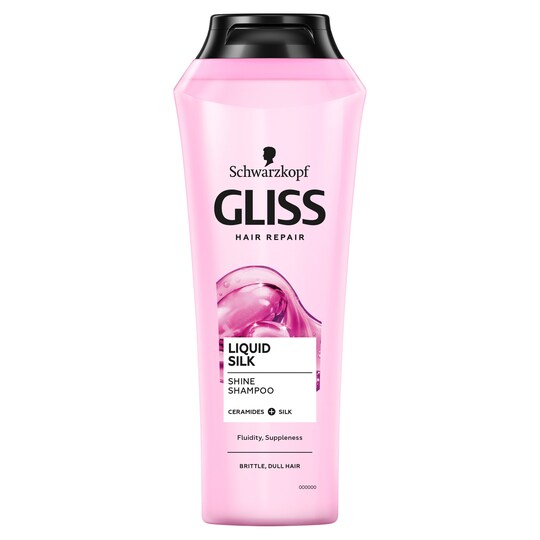 Gliss Liquid Silk Shampoo 250Ml Tesco Groceries