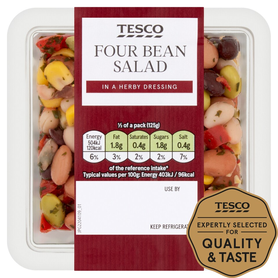 Tesco Four Bean Salad 250G