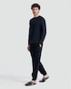 image 1 of F&F Fleece Lounge Trousers in Navy