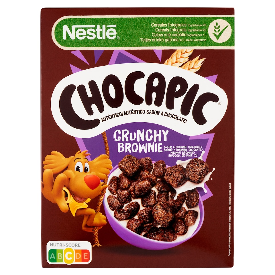 Chocapic brownie ízű ropogós gabonapehely vitaminokkal és ásványi anyagokkal 300 g  1. kép