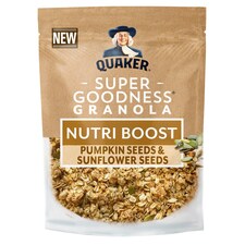 Quaker Super Pumpkin & Sunflower Seeds Granola 400G