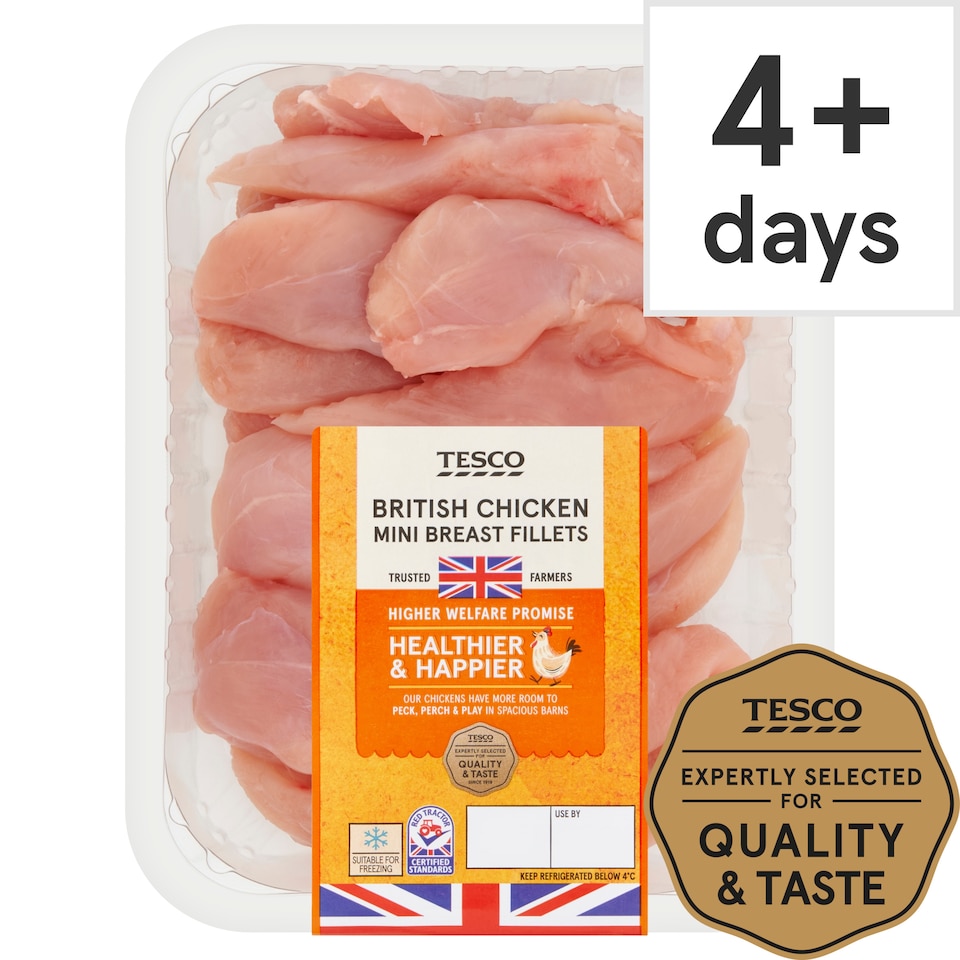 Tesco Chicken Breast Mini Fillets 650g