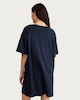image 3 of F&F Pure Cotton Morning Gorgeous Nightdress in Navy