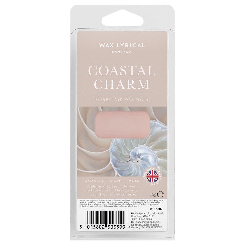 Wax Lyrical England Coastal Charm Wax Melt 55g