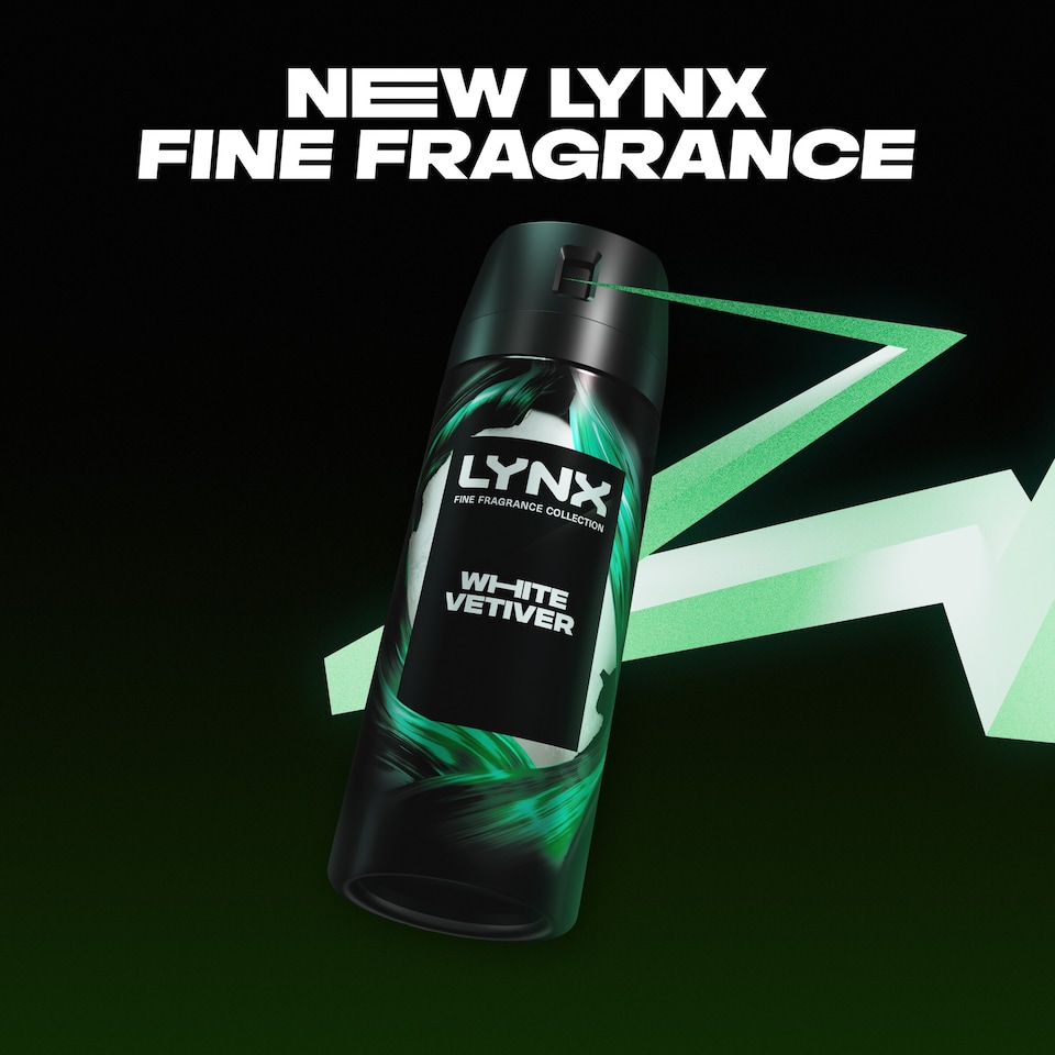 image 1 of Lynx White Vetiver 72h Fine Fragrance Premium Deodorant Bodyspray for Men 150ml