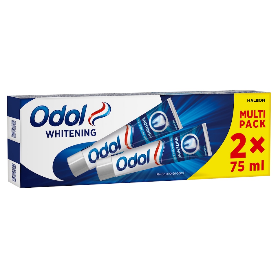 Obrázek 1 pro produkt Odol Whitening zubní pasta s fluoridem 2 x 75ml