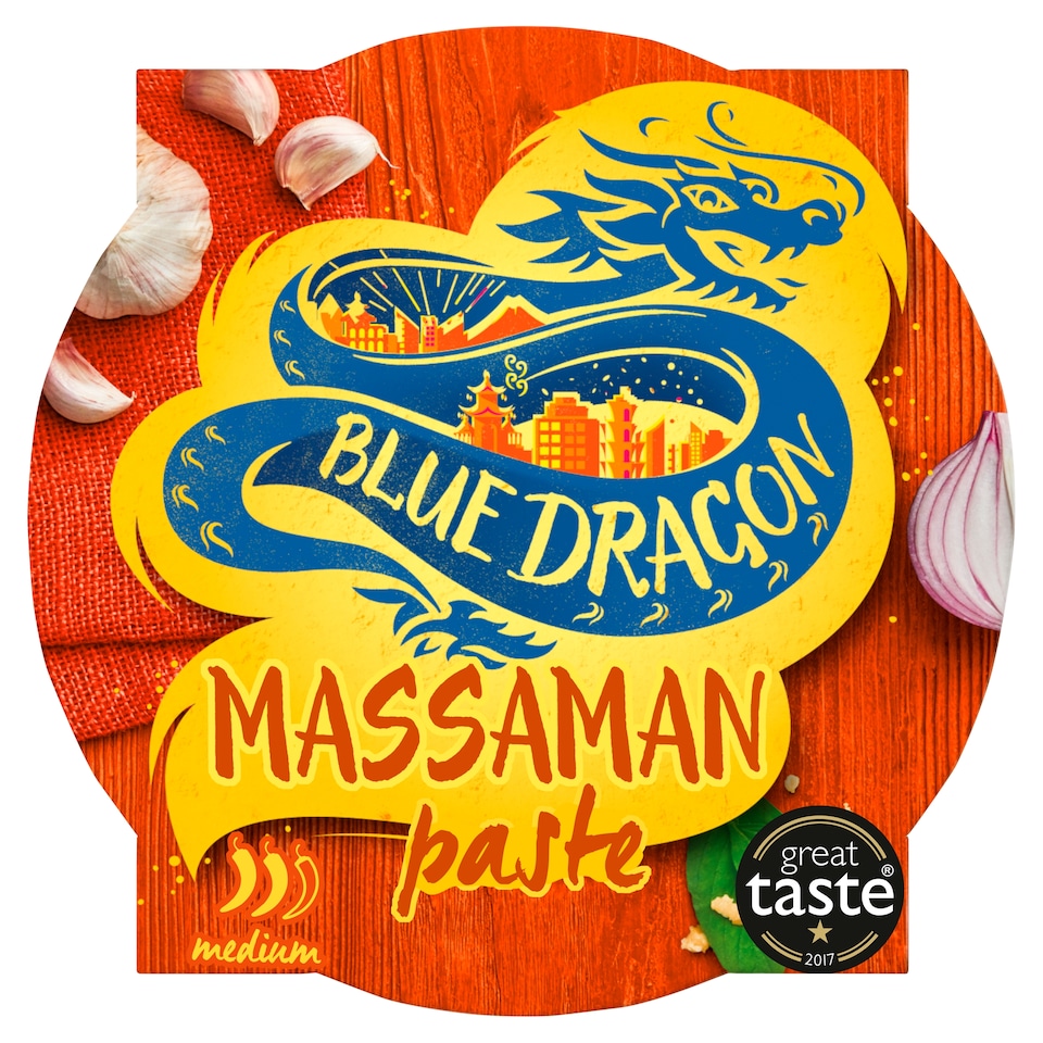 BLUE DRAGON THAI MASSAMAN PASTE POT FOR TWO 50G