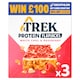 image 1 of TREK Protein Flapjacks - White Chocolate & Raspberry 3 Pack 50g