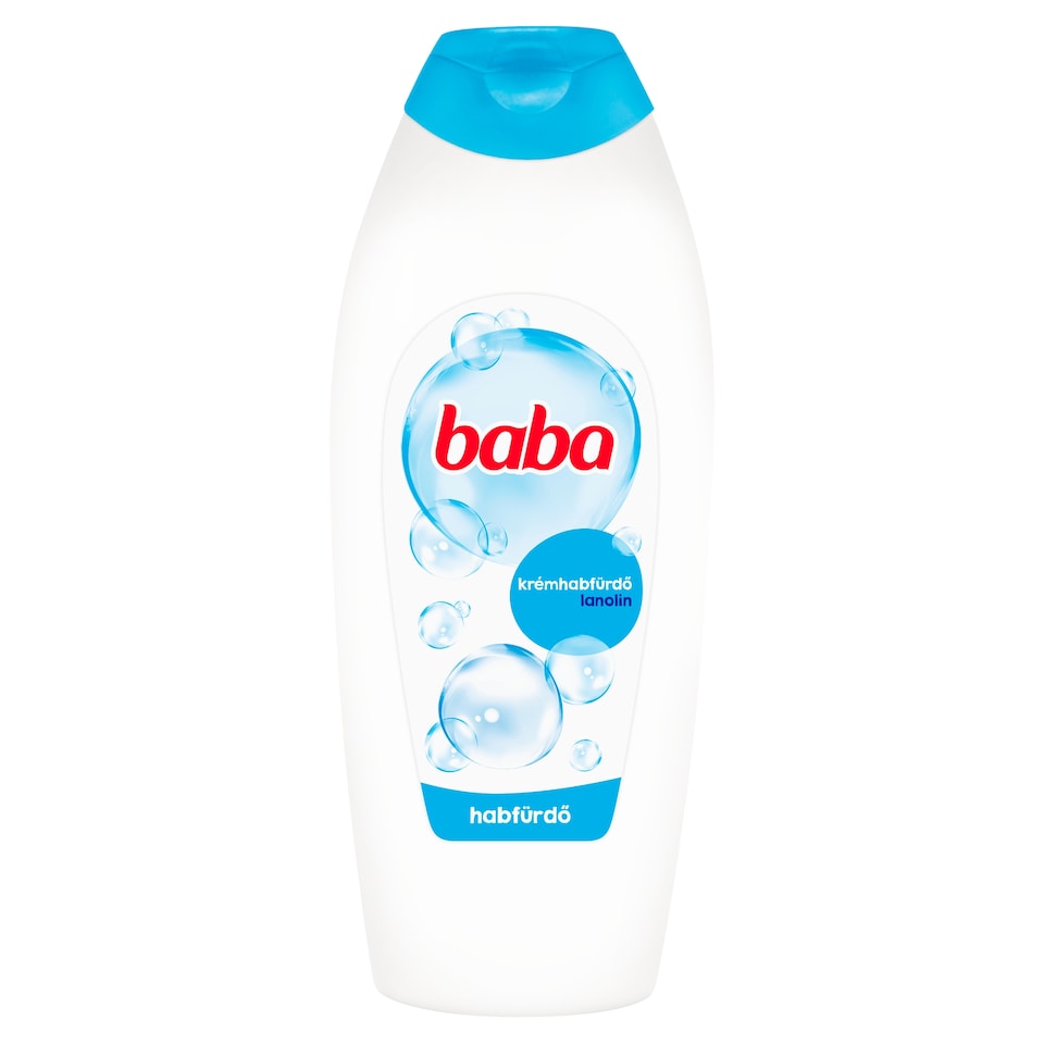 Baba Lanolin Cream Cream Bubble Bath 750 ml