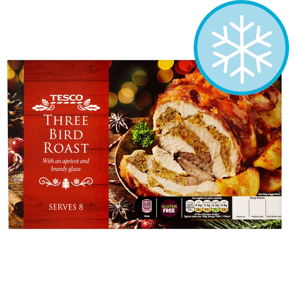 T. 3 Bird Roast with Apricot & Brandy 1.5kg