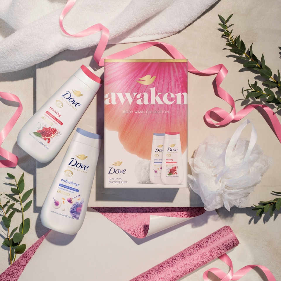 image 1 of Dove Awaken Bodywash Collection Gift Set