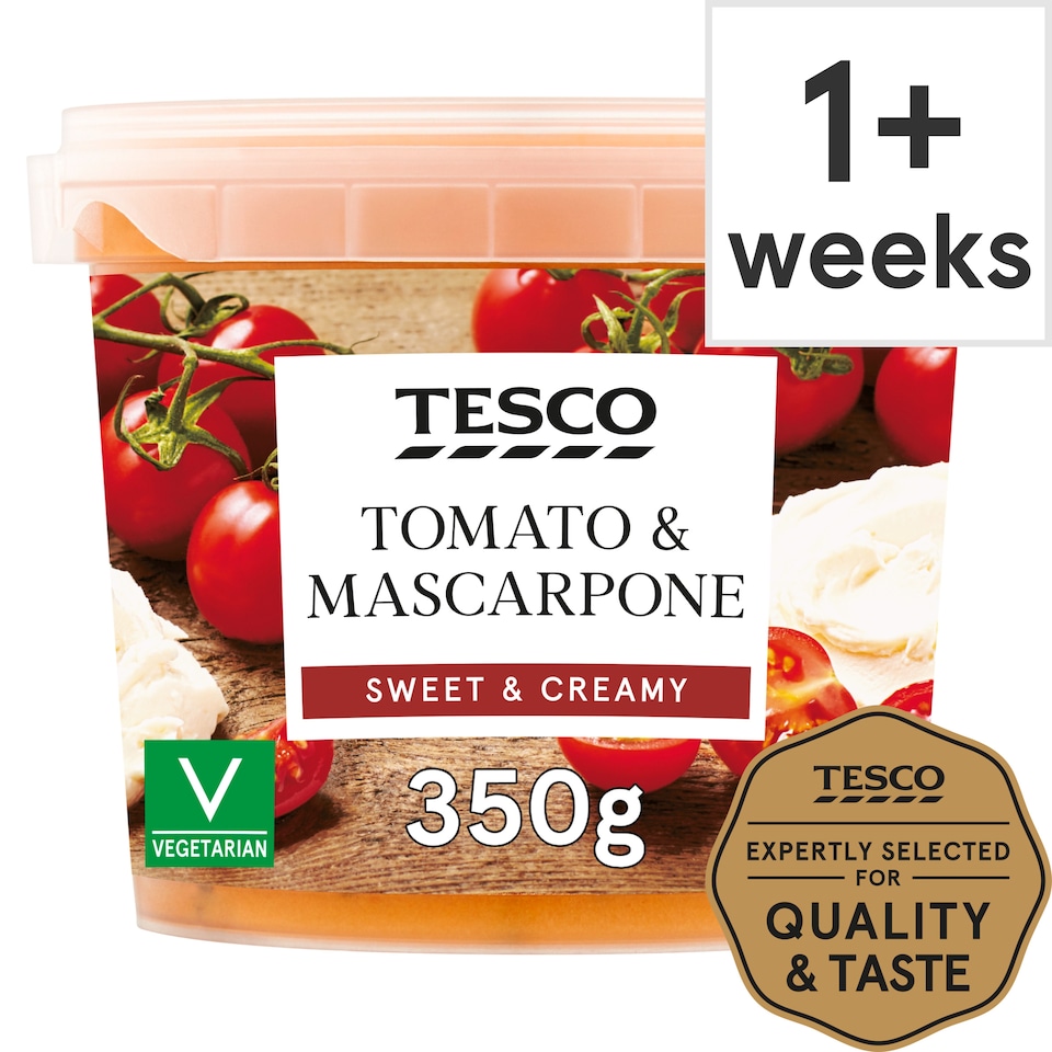 Tesco Tomato & Mascarpone Sauce 350G