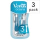 image 1 of Gillette Venus Oceana Women's Disposable Razors 3 Pack