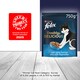 image 2 of FELIX Doubly Delicious Beef Chicken & Vegetables Dry Cat Food 750g