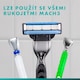 image 5 of Gillette Mach3 Razor Cart Refills for Men, 5 Gillette 3-Blade Refills