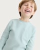image 2 of F&F Boys 3-Pack Pure Cotton Waffle Textured Long Sleeved Tops in Blue