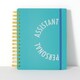 image 2 of Paperchase Rainbow A5 10 Subject Personal Assistant Notebook