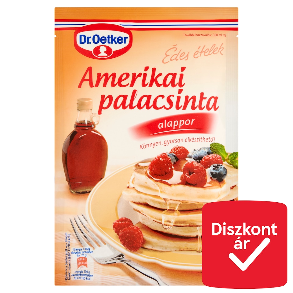 Dr. Oetker amerikai palacsinta alappor 210 g