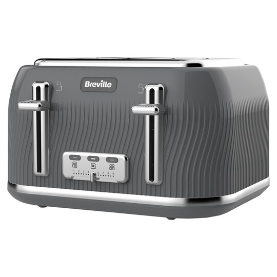 Breville Flow 4 Slice Grey Tesco Groceries