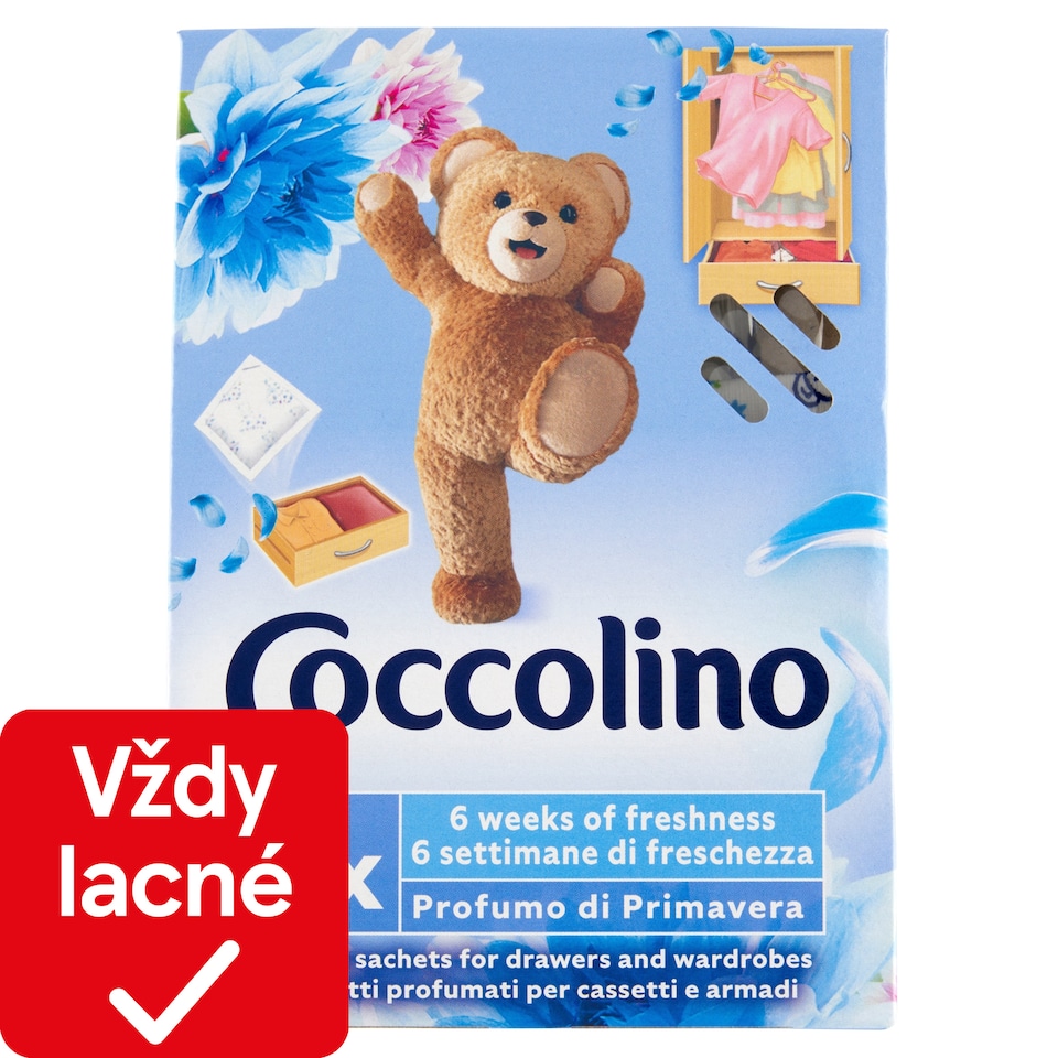 obrázok 1 z Coccolino vonné vrecúška modré 3 ks