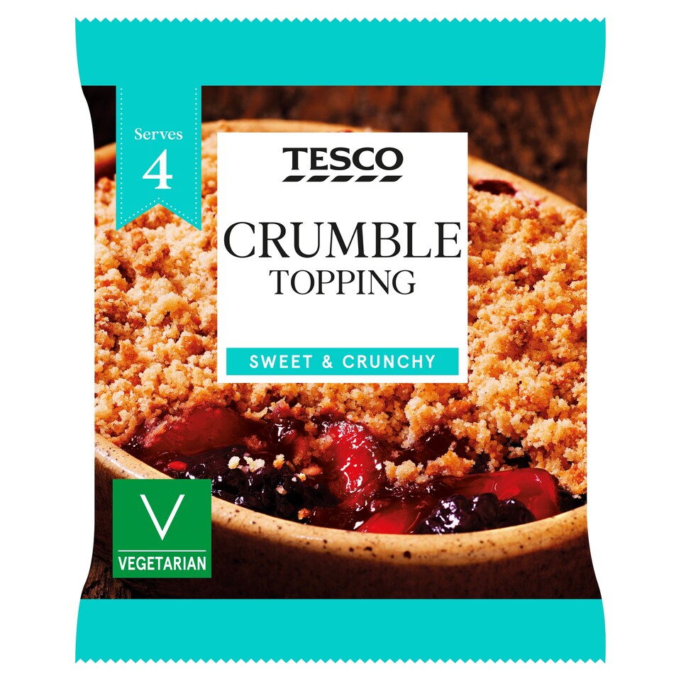 Tesco Crumble Mix 225G