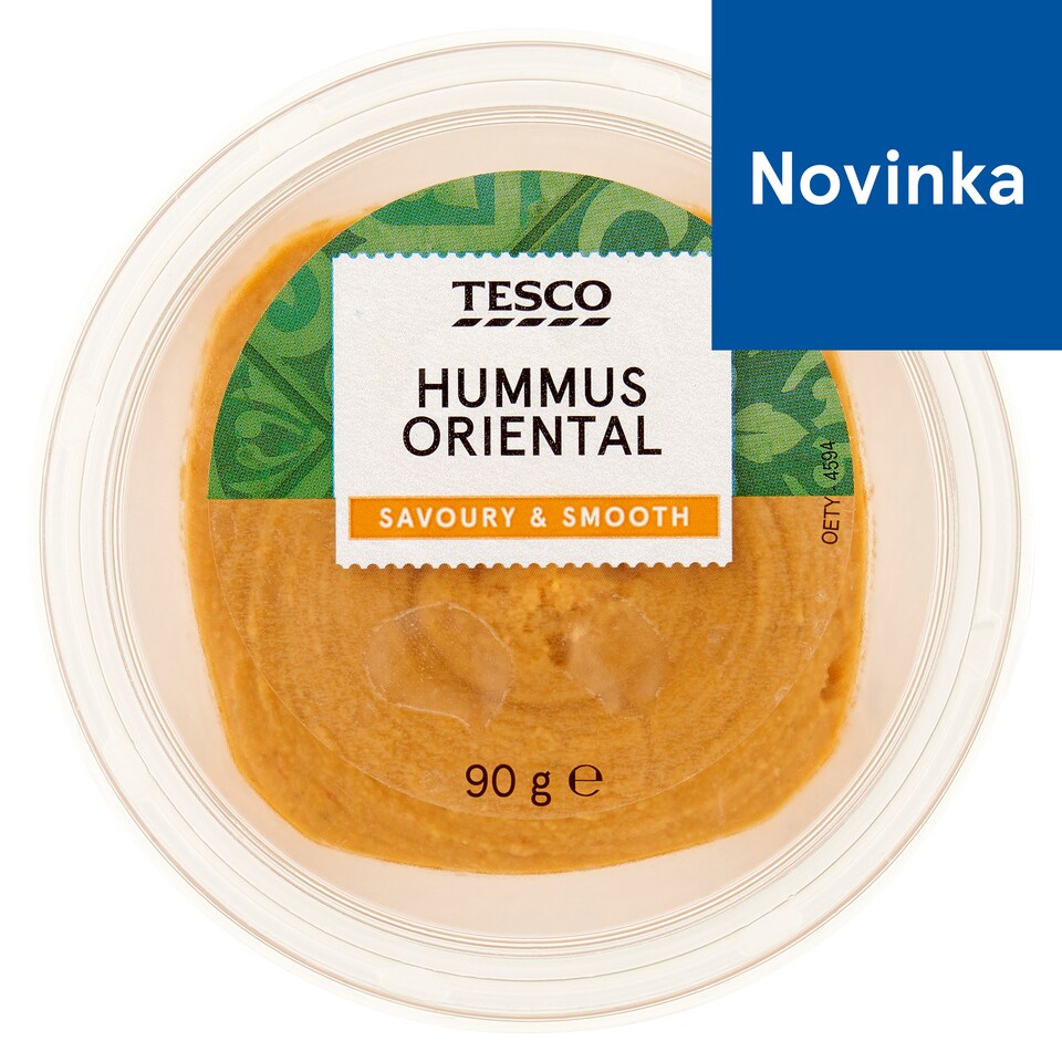 Tesco Cícerovo-sezamová nátierka s marinovanou červenou paprikou a karí 90 g