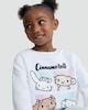 image 2 of  Cinnamoroll 2-Piece Cotton Rich Sweatshirt and Leggings Set in Cream