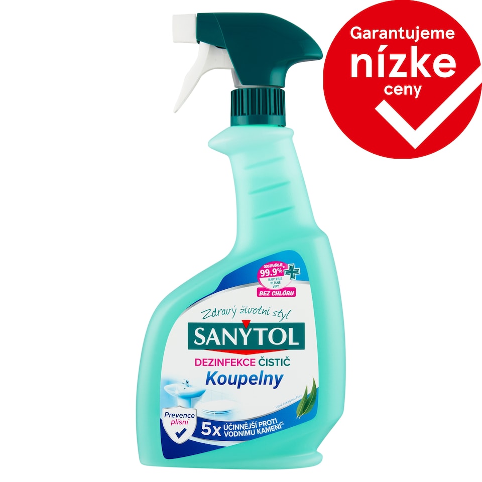 image 1 of Sanytol Disinfection Bathroom Cleaner Pure 500 ml