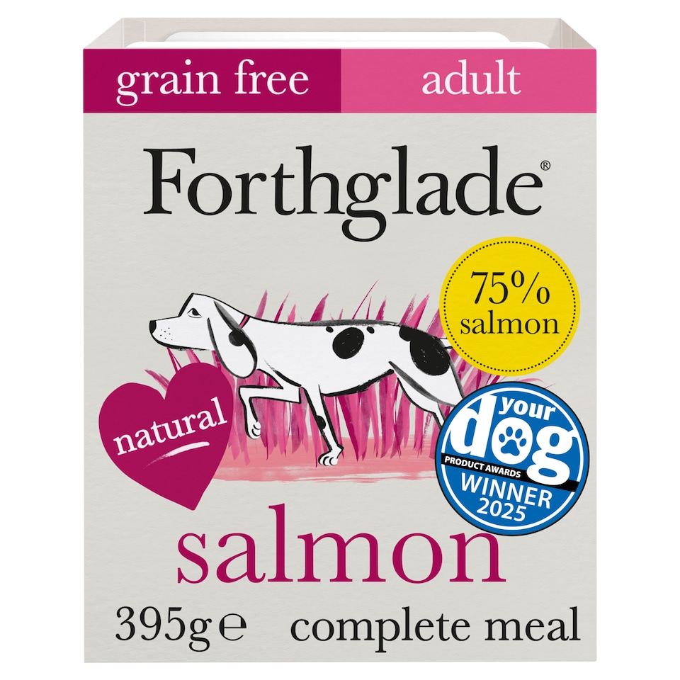 image 1 of Forthglade Adult Dog Salmon, Potato And Vegetable 395G