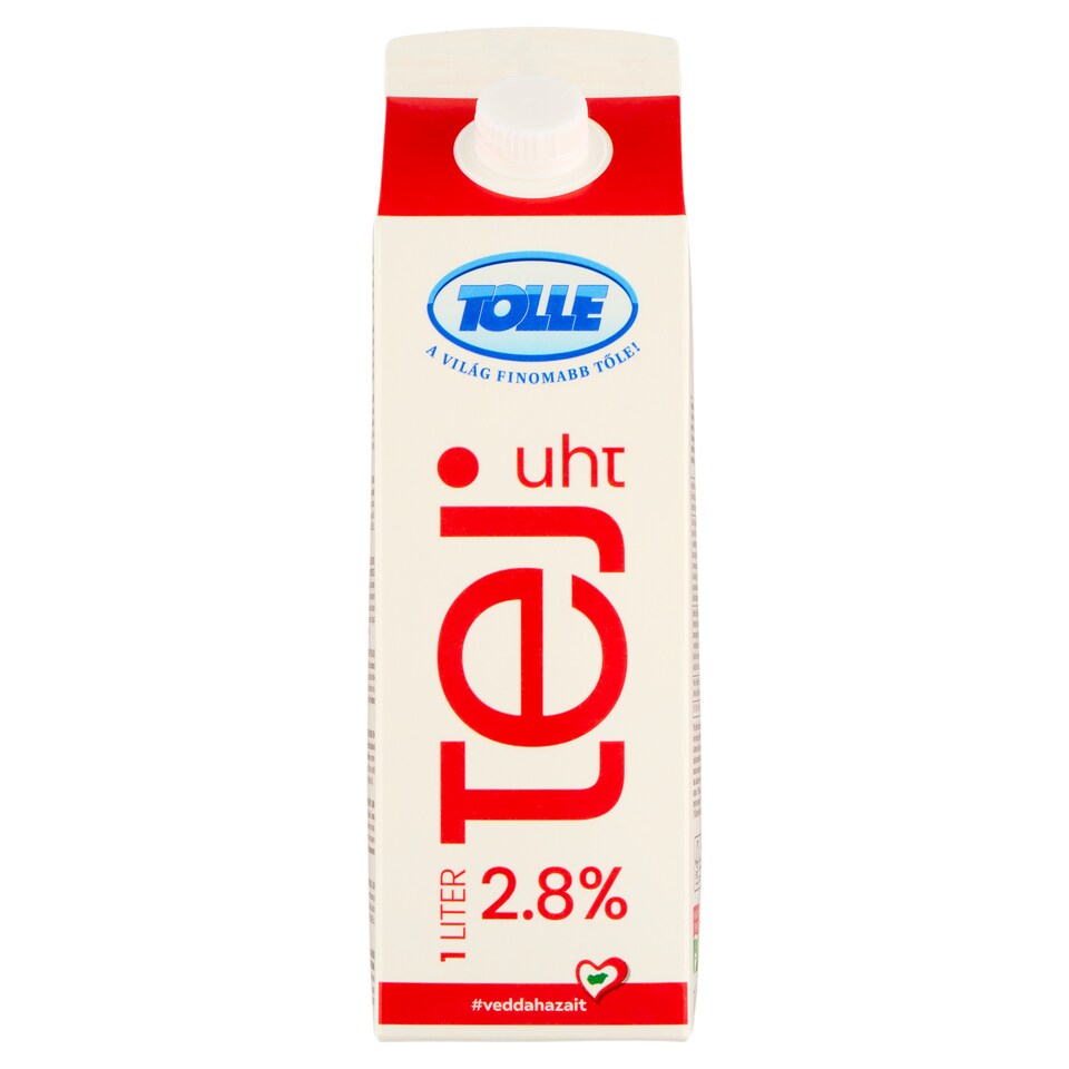 Tolle UHT félzsíros tej 2,8% 1 l  1. kép
