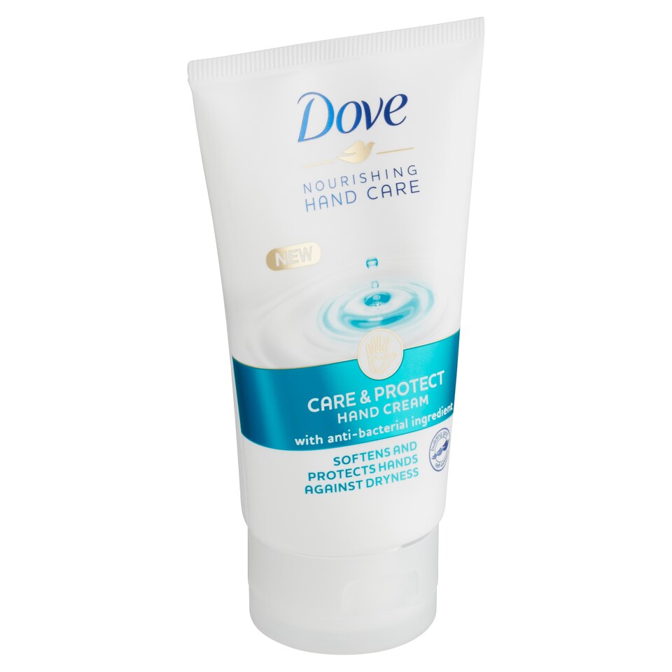 image 1 of Dove Care & Protect Hand Cream with Antibacterial Component 75ml