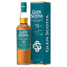 Glen Scotia Aged 10 Years Campbeltown Single Malt Scotch Whisky 70cl