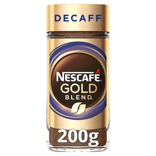 Nescafe Gold Blend Decaff Coffee 200G Tesco Groceries