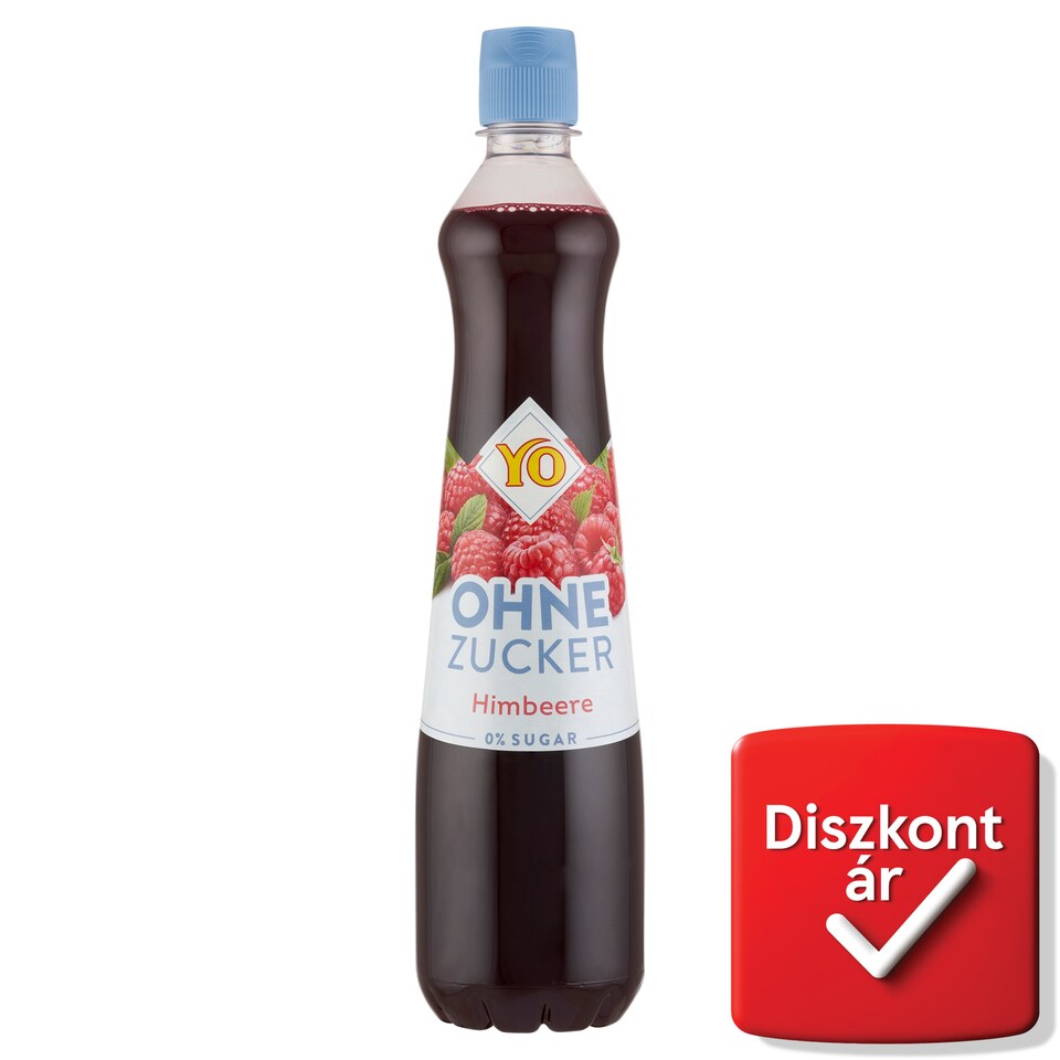 Yo Raspberry Flavoured Syrup with Sweeteners 0,7 l