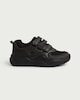 image 1 of F&F School Triple Strap Trainers in Black