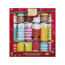Tesco Novelty Crackers 6 Pack
