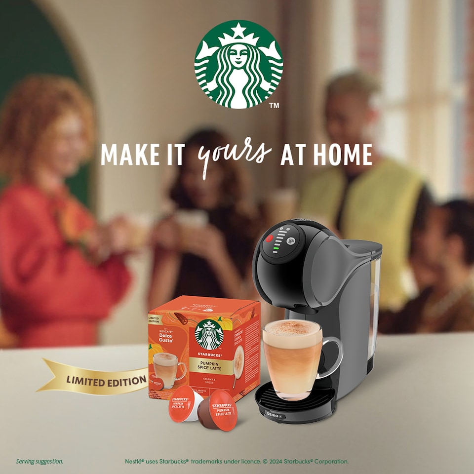 image 1 of Starbucks Nescafe Dolce Gusto Pumpkin Spice Latte 12 Capsules 129g