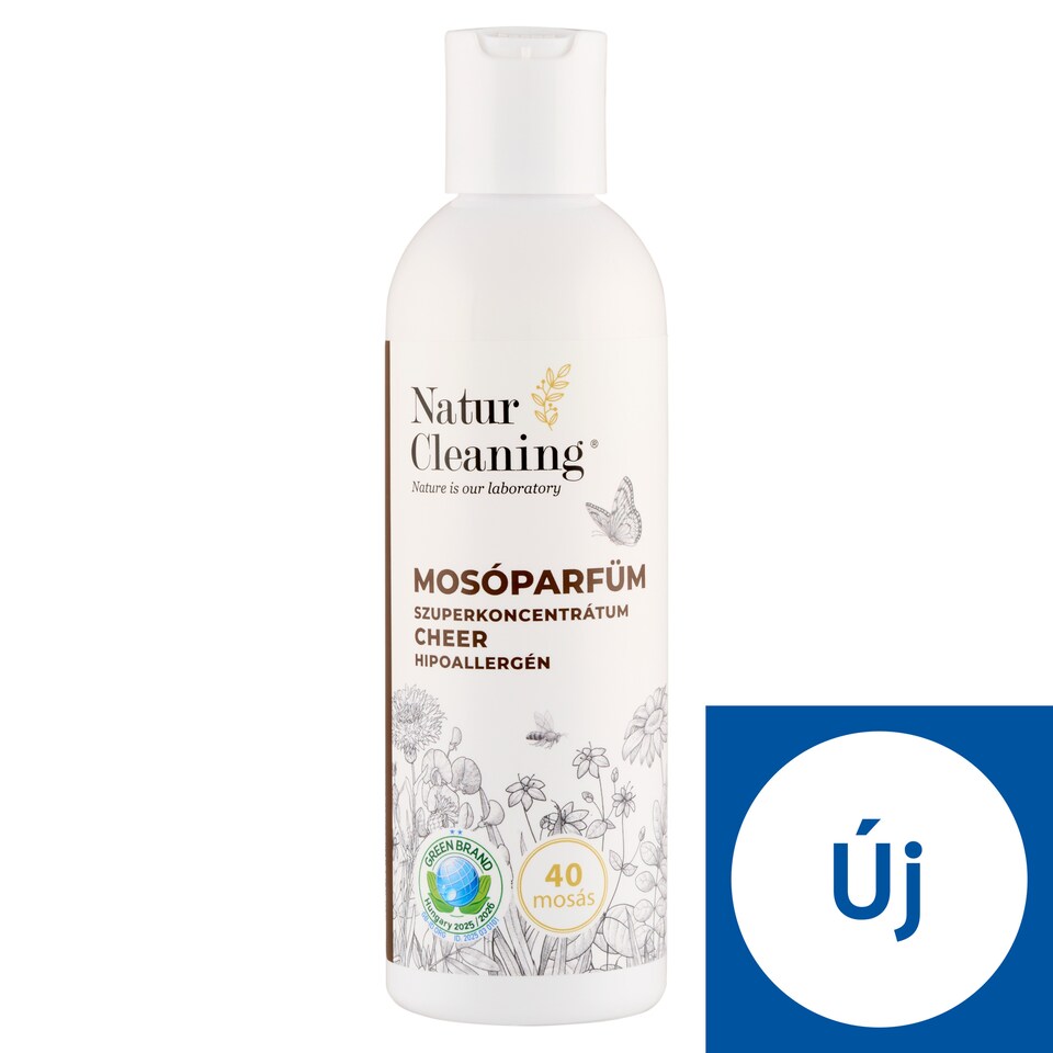 Natur Cleaning Cheer hipoallergén mosóparfüm szuperkoncentrátum 40 mosás 200 ml
