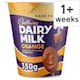 image 1 of Cadbury Dairy Milk Chocolate Orange Big Pot Dessert 350g