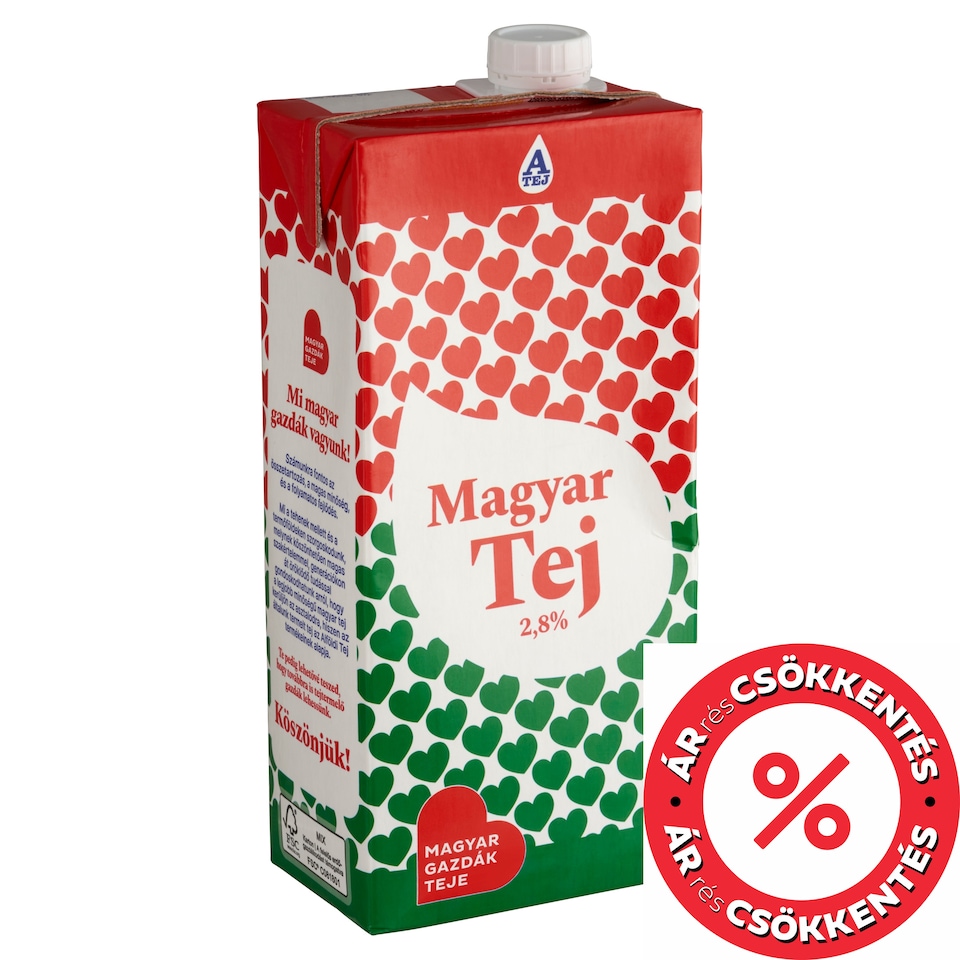 Magyar Tej UHT tej 2,8% 1 l