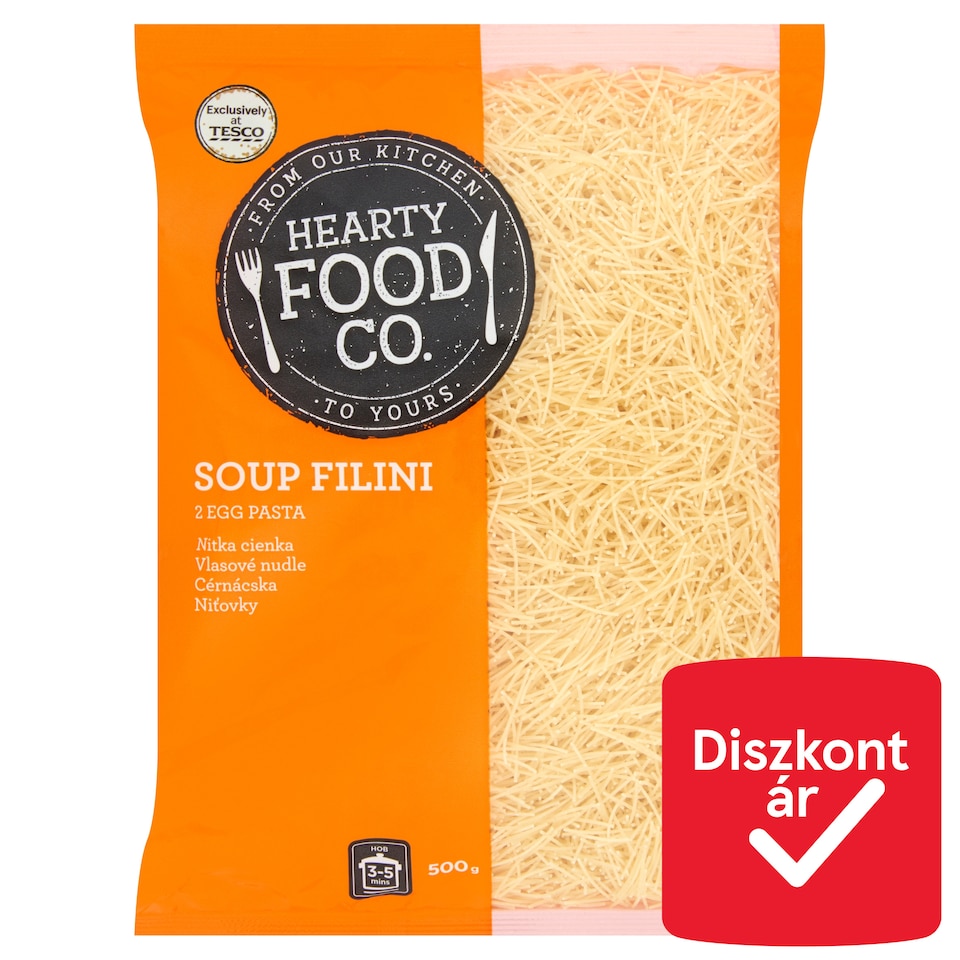 Hearty Food Co. Soup Filini 2 Egg Pasta 500 g
