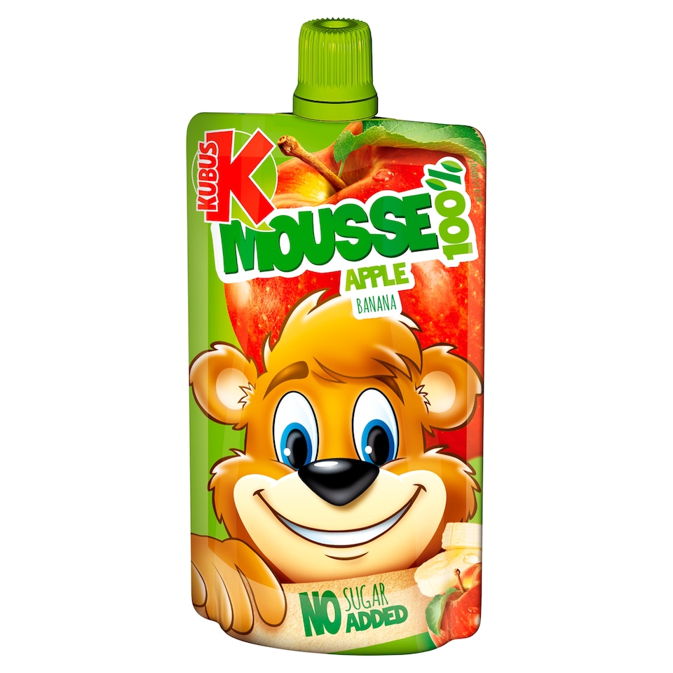Kubus Apple Banana Mousse 100g