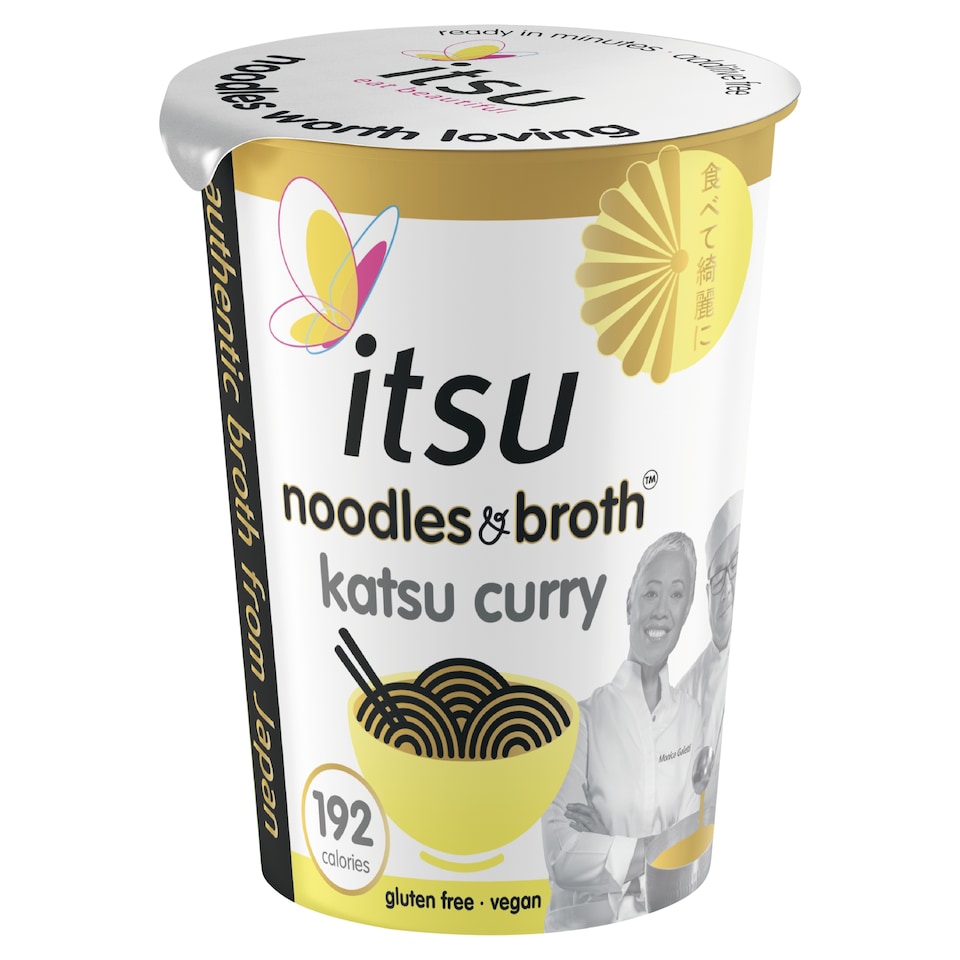 image 1 of itsu katsu curry instant noodles & broth pot 63g