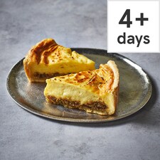 2. Tesco Finest Chef’s Collection Three Cheese Savoury Cheesecake with Caramelised Leek & Onion Chutney 300g (Serves 2)